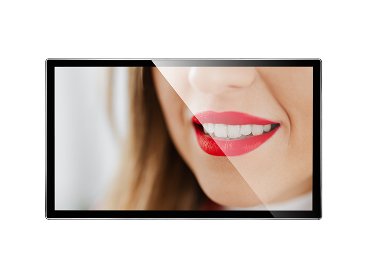 40寸壁掛廣告機-銀色